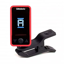 D’Addario PW-CT-17RD красный хроматический клип-тюнер с поворотным дисплеем