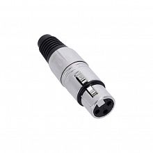 Adam Hall K4CXF3 кабельный XLR-F-разъём 3-pin 5–7мм 2