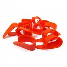 Dunlop 9051R Plastic Thumbpick Red 12Pack медиатор-коготь, жесткие, 12 шт