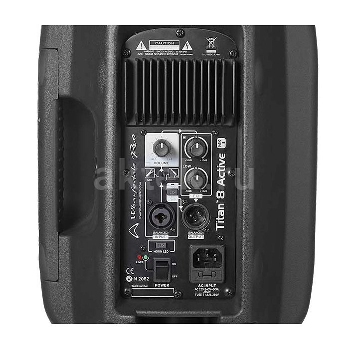 Wharfedale Pro TITAN 8 Active MKII активная акустическая система, чёрная 4