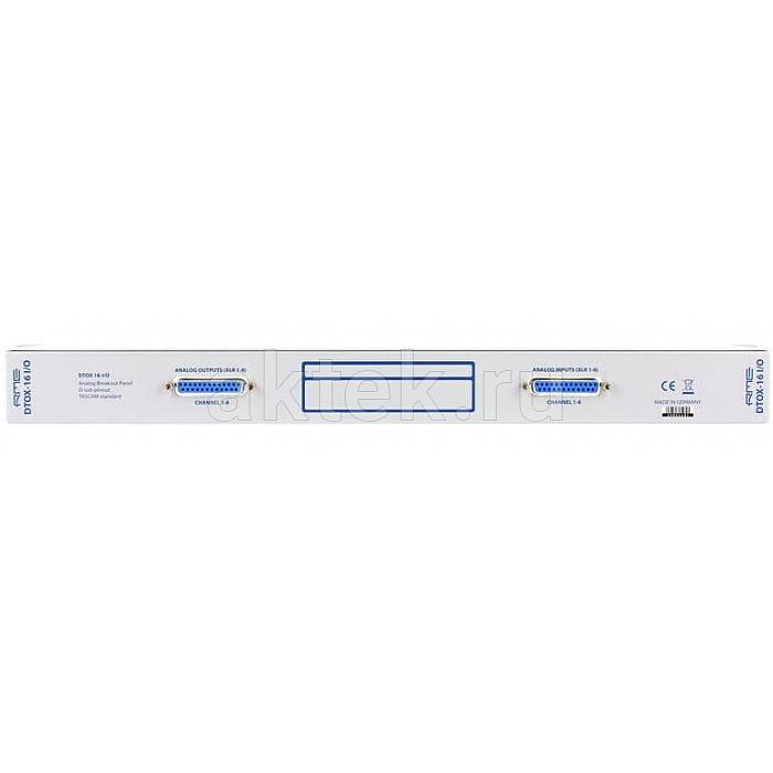 Панель расширения RME DTOX-16 I/O для аналоговых каналов 2