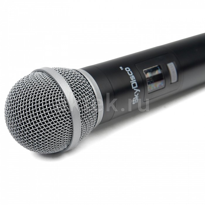 Двухканальная вокальная радиосистема SkyDisco MIC-WL25 с двумя ручными микрофонами 8