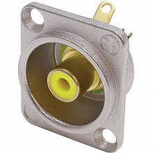 Neutrik NF2D-0 панельный разъем RCA гнездо, тип-D, под пайку провода
