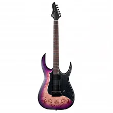 Mooer GTRS M810 Purple Burst электрогитара, фиолетовый, HH, 24 лада