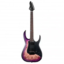 Mooer GTRS M810 Purple Burst электрогитара, фиолетовый, HH, 24 лада