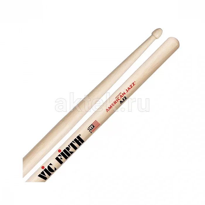Vic Firth AJ2 барабанные палочки, орех 3