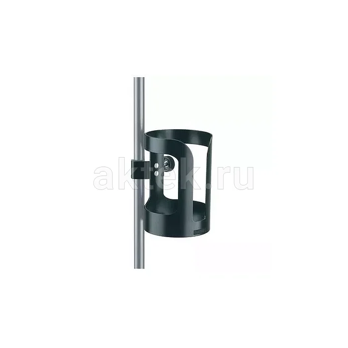K&M 16022-000-55 держатель бутылки для микрофонной стойки, стальной, чёрный