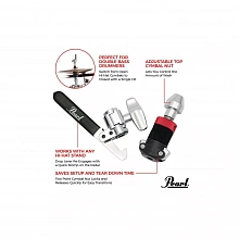 Pearl HCL-205DQR Rapid Lock замок хай-хэта, Hi-Hat 3