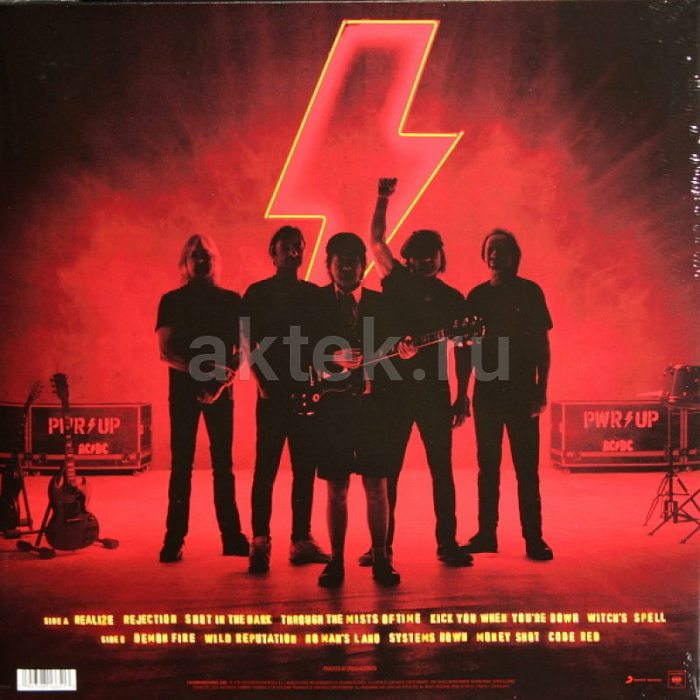 Виниловая пластинка AC/DC - POWER UP 180 GRAM YELLOW VINYL 12" 2
