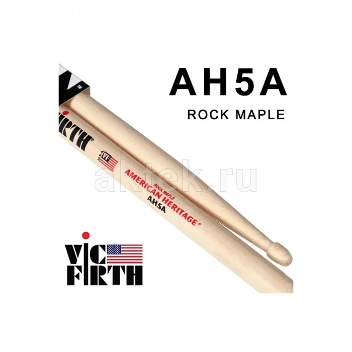 Vic Firth AH5A барабанные палочки, кленовые 3