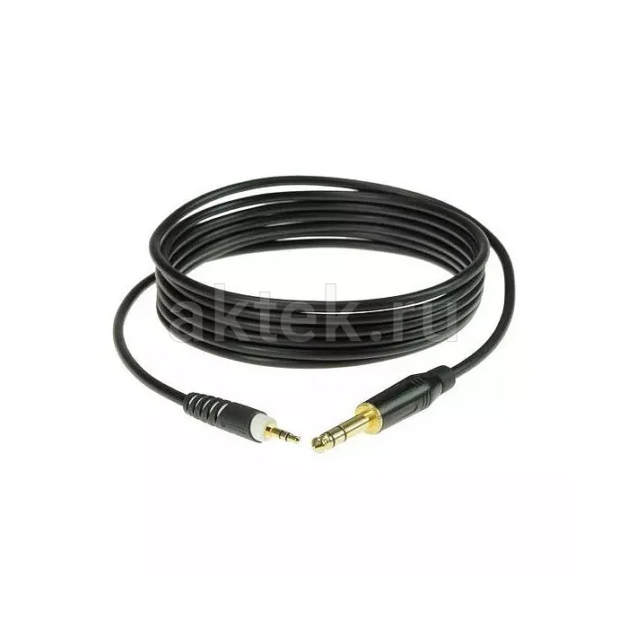 Klotz AS-MJ0150 стереокабель Jack 3,5–Jack 6,3, 1,5 м