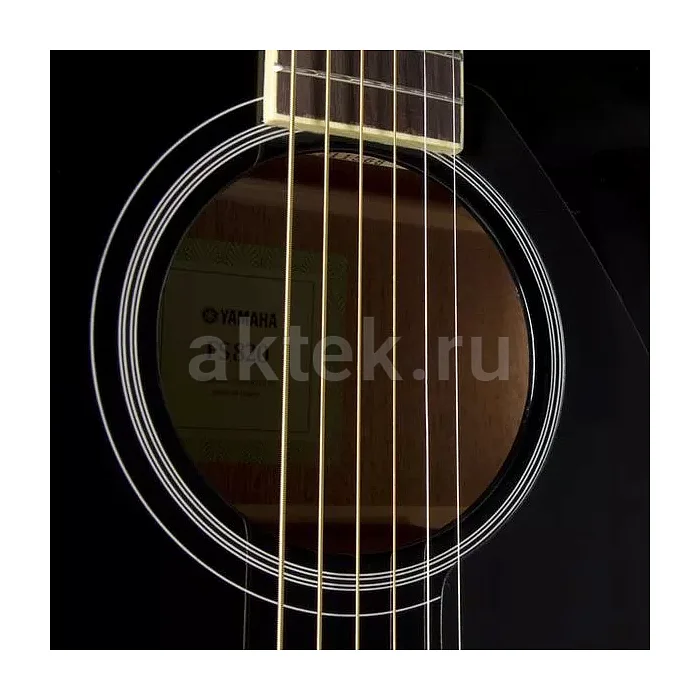 Yamaha FS820 BL акустическая гитара, корпус из красного дерева 3