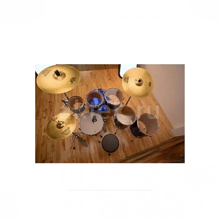 Sabian 13" SBr Hi-Hat тарелка для ударной установки 4