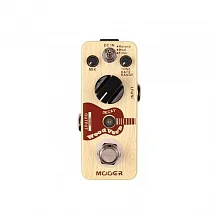 Mooer WoodVerb педаль реверберации для электроакустической гитары, Plate, модуляция