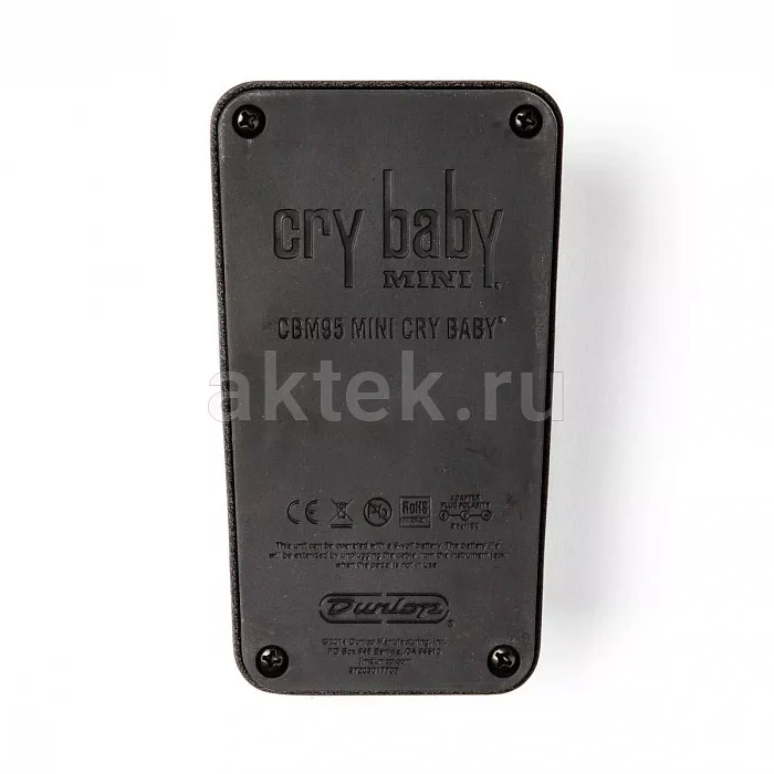 Dunlop CBM95 Cry Baby Mini педаль эффектов 5