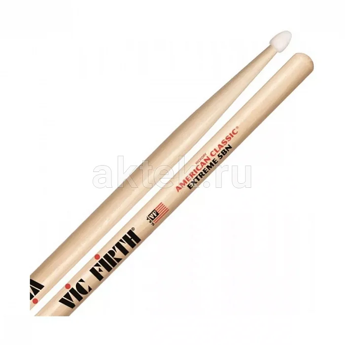 Vic Firth X5BN (Extreme 5BN) барабанные палочки, орех 3