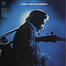 Виниловая пластинка JOHNNY CASH - AT SAN QUENTIN 180 GRAM BLACK VINYL 12"