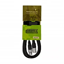 Nordfolk NMC3/5 микрофонный кабель XLR, Ø6 мм