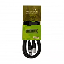 Nordfolk NMC3/5 микрофонный кабель XLR, Ø6 мм