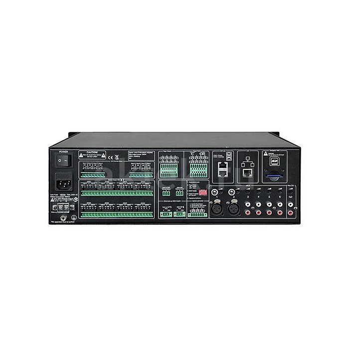 Центральный блок для трансляционной системы DSPPA PAVA-8500 , 8 зон, 3U 3