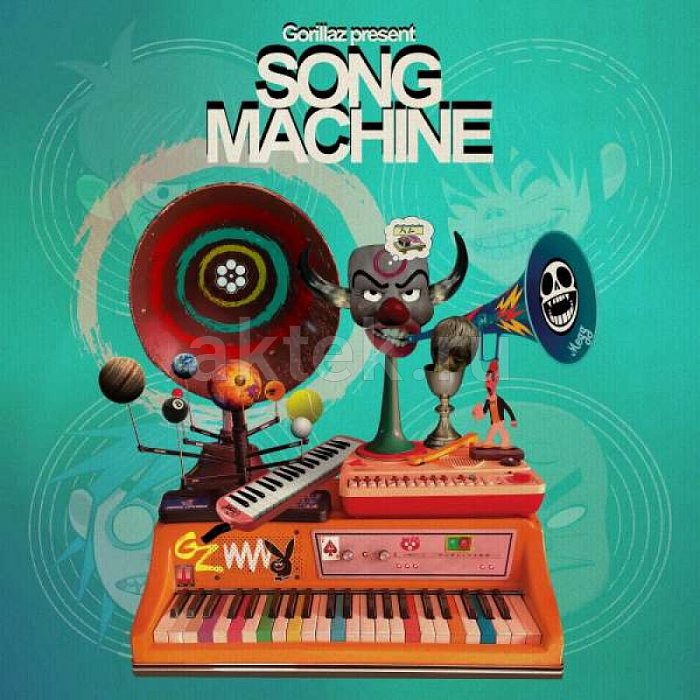 Виниловая пластинка GORILLAZ - SONG MACHINE SEASON ONE BLACK VINYL 12"