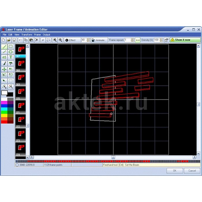 Контроллер ILDA Pangolin QuickShow FB4 Box DMX 7