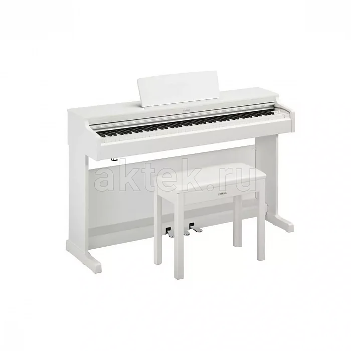 Yamaha YDP-165WH Arius цифровое пианино, 192 голоса, 10 тембров