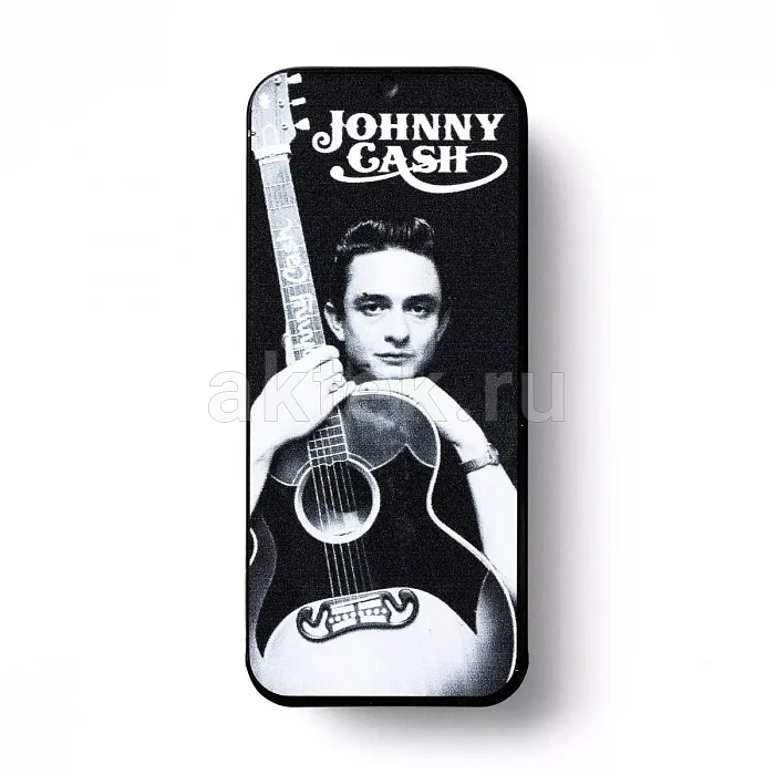 Dunlop JCPT01M Johnny Cash Memphis Pick набор медиаторов, средние 2