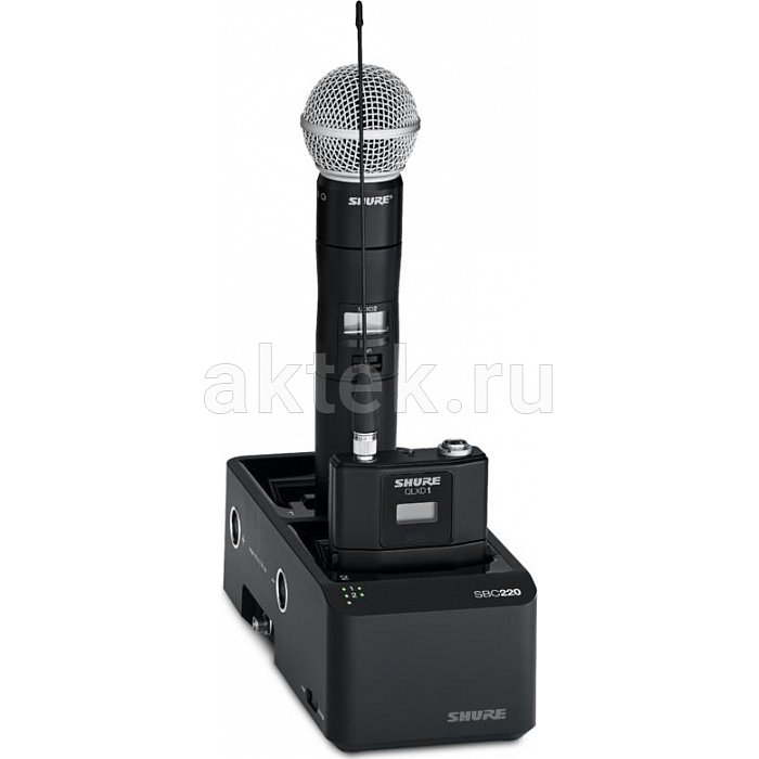 SHURE SBC220-E Зарядник для акуумулятора на 2 шт. SB900A 2
