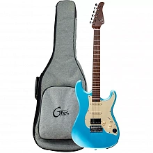 Mooer GTRS S801 Blue электрогитара со встроенным процессором, HSS 3 Mooer GTRS S801 Blue электрогитара со встроенным процессором, HSS 3