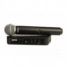 SHURE BLX24E/B58 M17 радиосистема с ручным микрофоном, 662–686 МГц