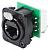 Neutrik NE8FDV-YK-B панельный разъем RJ45, чёрный