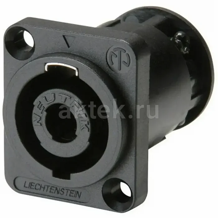 Neutrik NL4MPRXX панельный разъём Speakon male 4-контактный