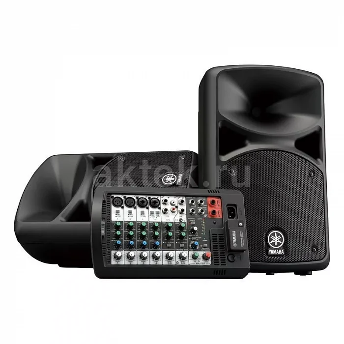 Yamaha STAGEPAS 400BT акустический комплект с микшером, 200 Вт, Bluetooth
