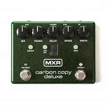 MXR M292 Carbon Copy Deluxe аналоговый гитарный дилей, 1,2 секунды