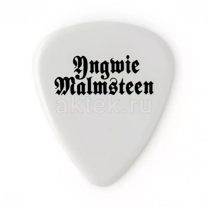 Dunlop YJMP01WH Yngwie Malmsteen 1.5mm 6Pack гитарные медиаторы, delrin