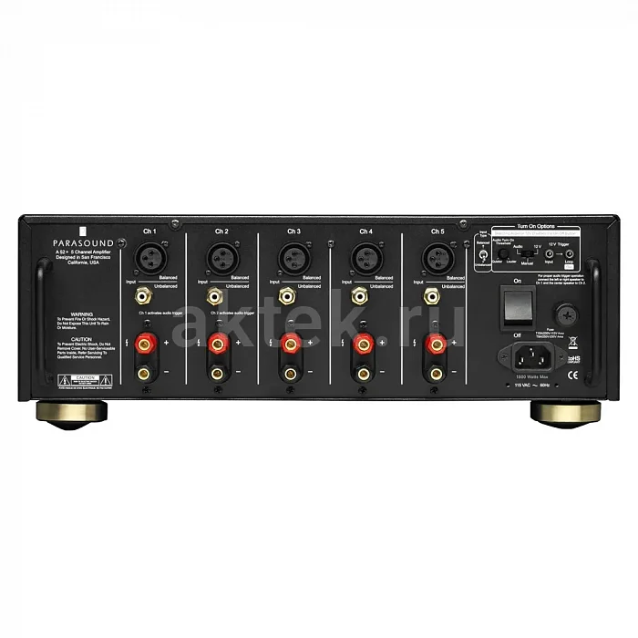 Усилитель мощности Parasound A52+ black 2