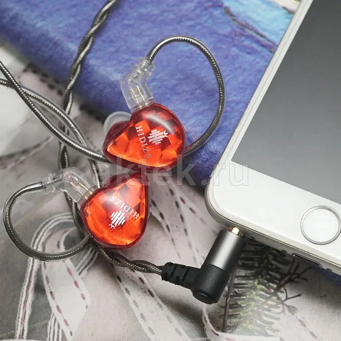 Вставные наушники Hidizs MS1 Galaxy With Mic Red 4