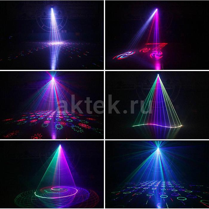 Лазерная цветомузыка SkyDisco Laser Show RGB New 5