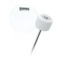 Evans EQPC1 защитные наклейки пластика бас-барабана для одинарной педали