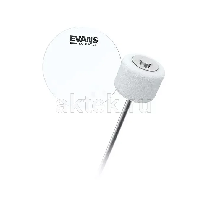 Evans EQPC1 защитные наклейки пластика бас-барабана для одинарной педали