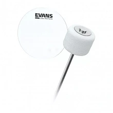 Evans EQPC1 защитные наклейки пластика бас-барабана для одинарной педали