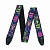Dunlop ILD05 I Love Dust Fangs Green гитарный ремень, жаккард