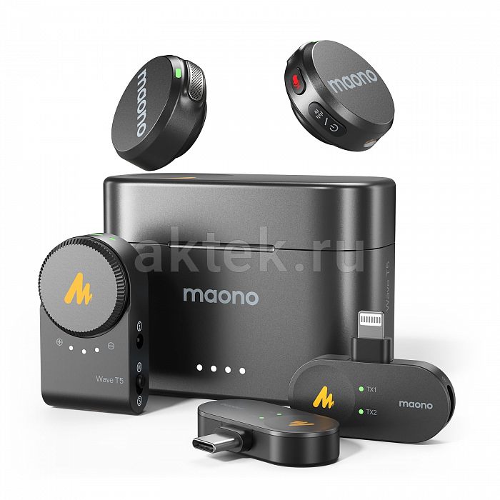 Maono WAVE T5 COMBO (WM650 PA3) ультракомпактная беспроводная система
