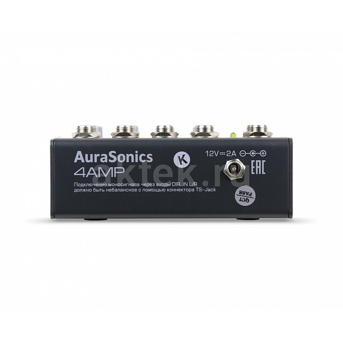AuraSonics 4AMP усилитель для наушников 4-канальный, функция МОНО 2