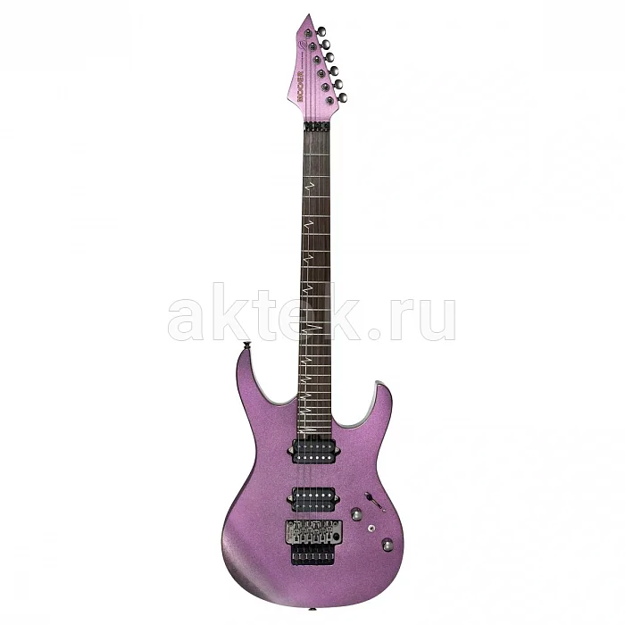 Mooer MMT100 FR Aurora электрогитара, розовый, HH, 24 лада