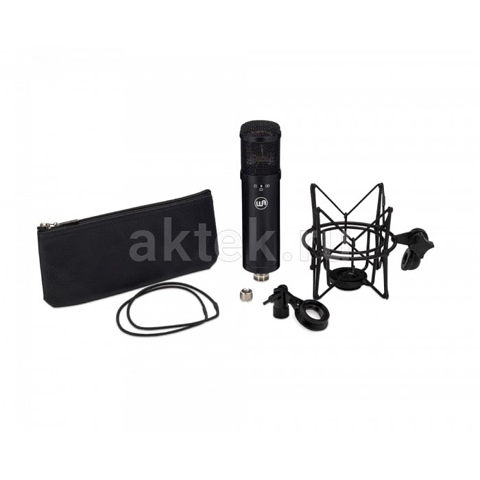 Студийный микрофон с широкой мембраной Warm Audio WA-47jr Black 4