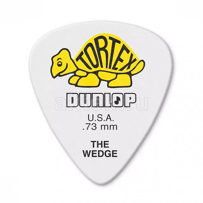 Dunlop 424P073 Tortex Wedge 12Pack медиаторы, 12 шт