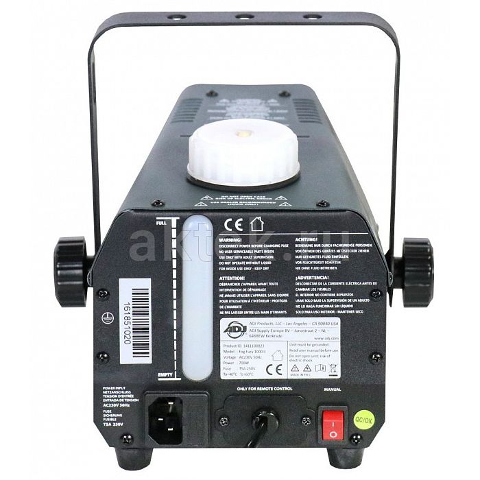 Дым машина ADJ Fog Fury 1000 II 2