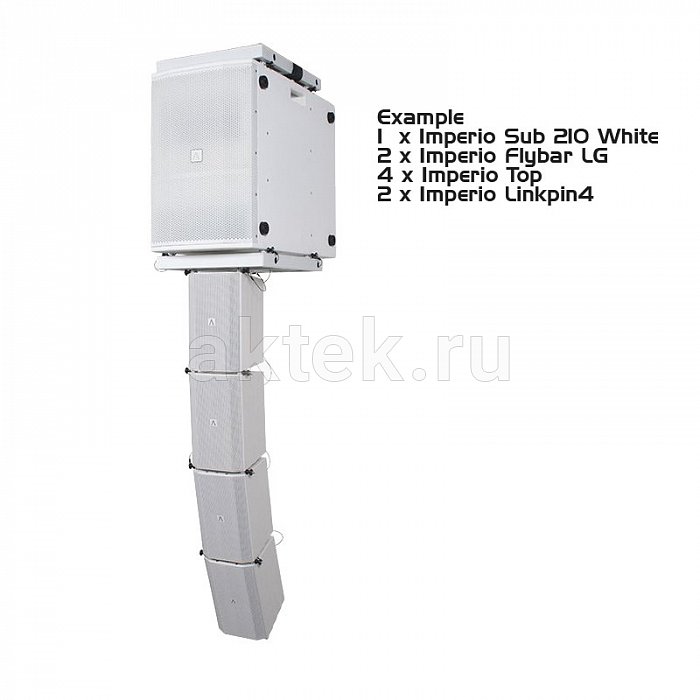 Профессиональная акустическая система ADJ Imperio White 4